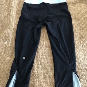 Workout cropped tights